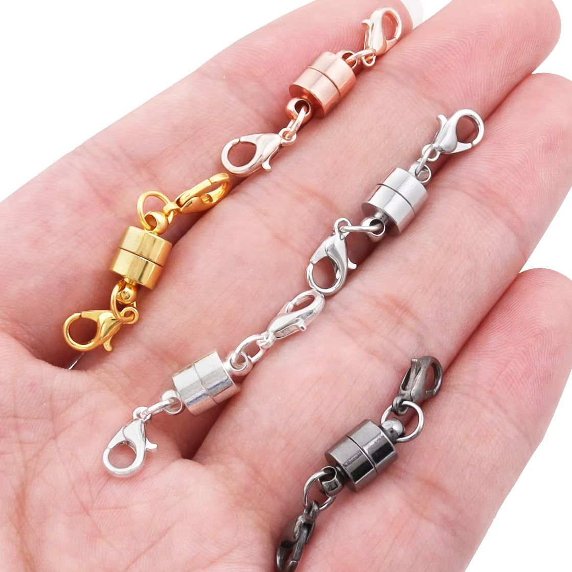 Jewelry Making Accessories - 5Sets/Lot Magnetic Clasps With Lobster Clasps