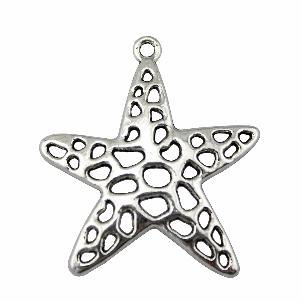 Jewelry Making For Couples - 4pcs/lot Starfish Charms For Jewelry Making