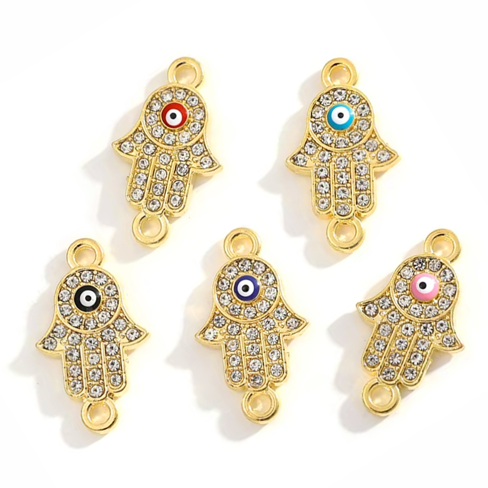 Jewelry Making For Couples - 24*14MM 15Pcs Turkish Lucky Blue Eyes