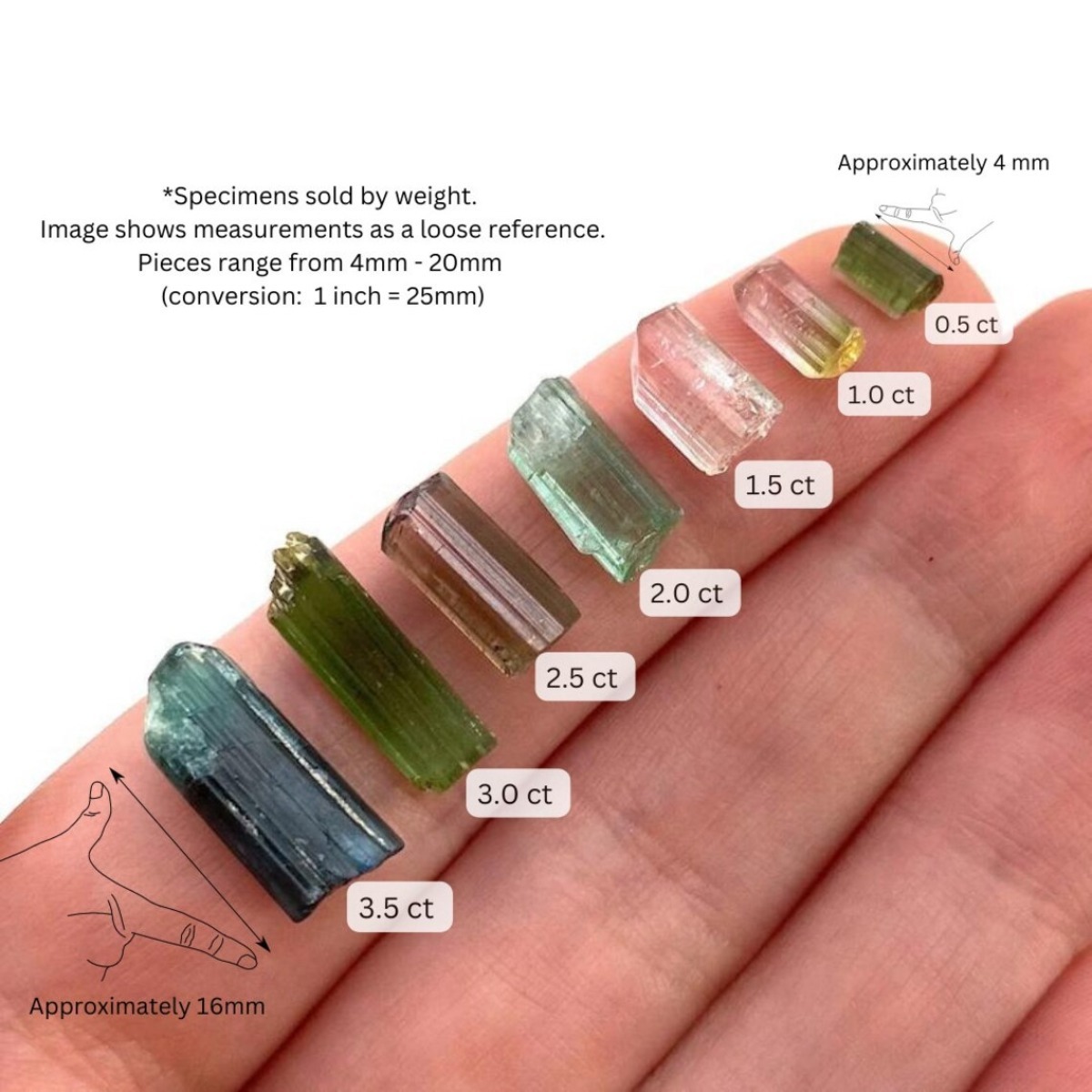 Brazilian Raw Elbaite Crystals - Jewelry Making Raw Materials 评论和价格