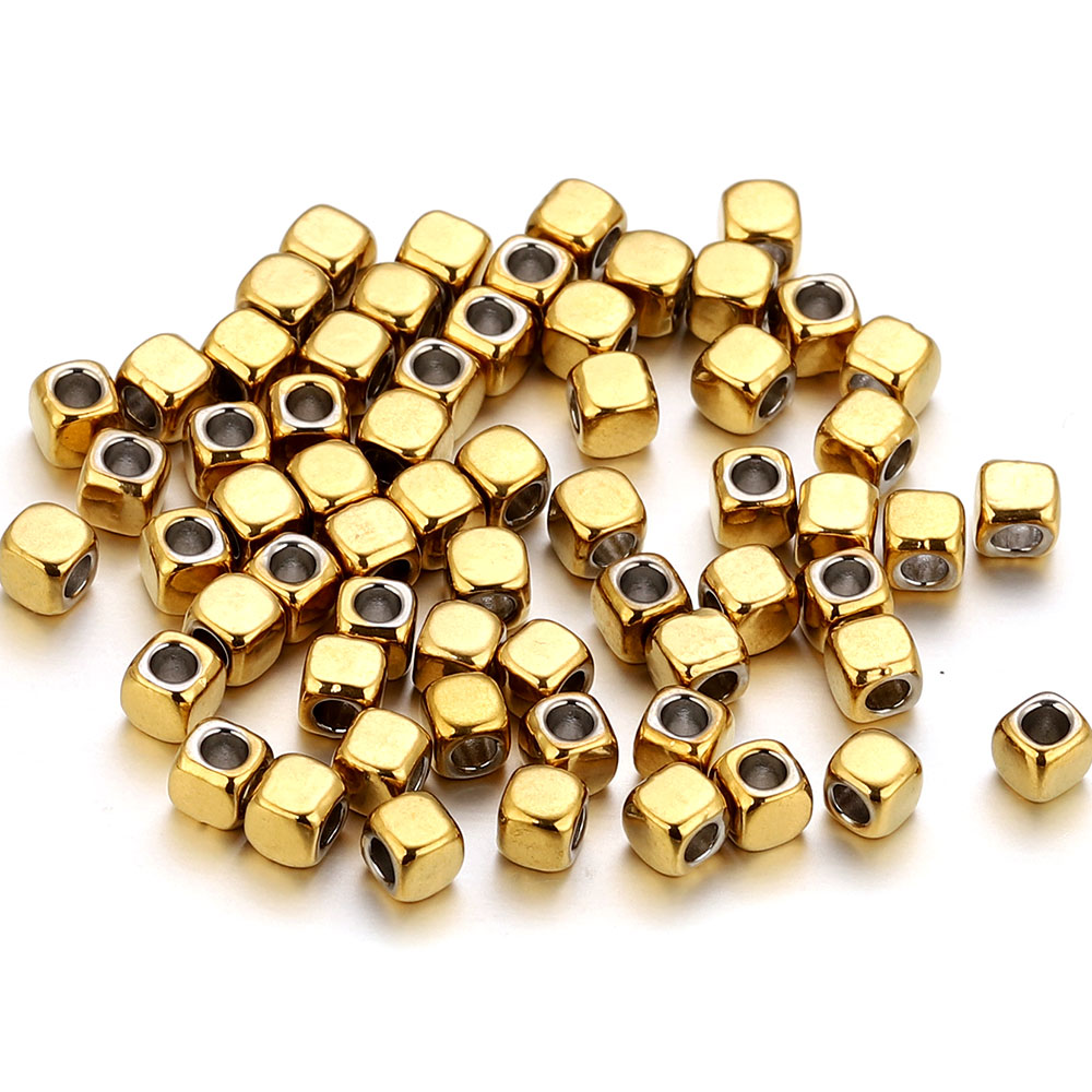 50pcs 2/3/4mm Stainless Steel  - Jewelry Making Supplies Wholesale 评论和价格