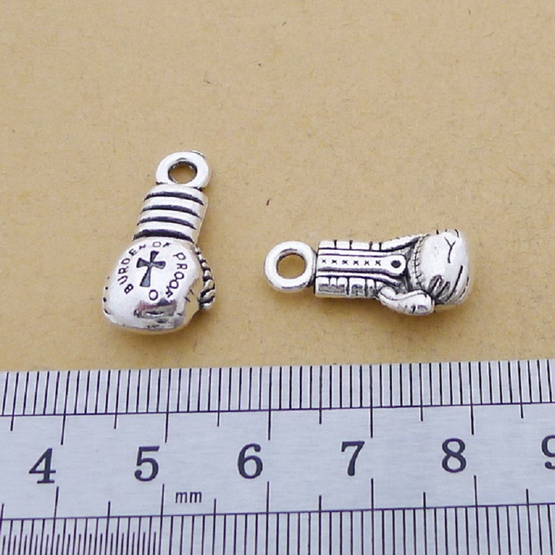 Newest 10 Pieces 11*12mm Mixed - Jewelry Making Gloves 评论和价格
