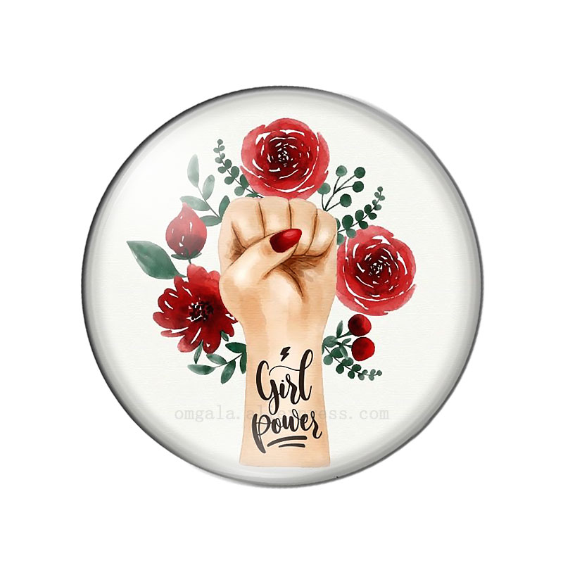 Flower Quote Girl Power Patter - Jewelry Making Quotes 评论和价格