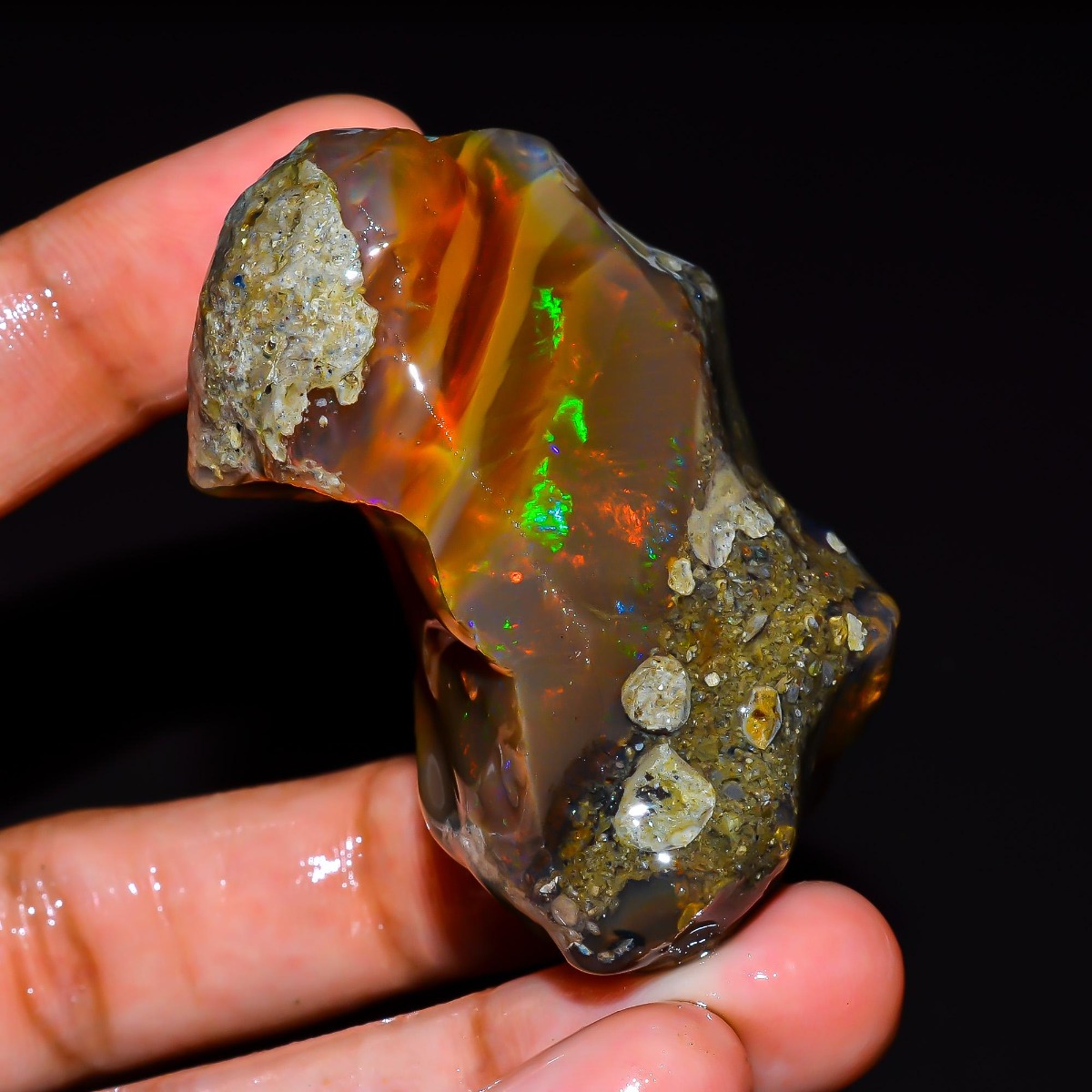 Natural Ethiopian Opal Rough 2 - Jewelry Making Raw Materials 评论和价格