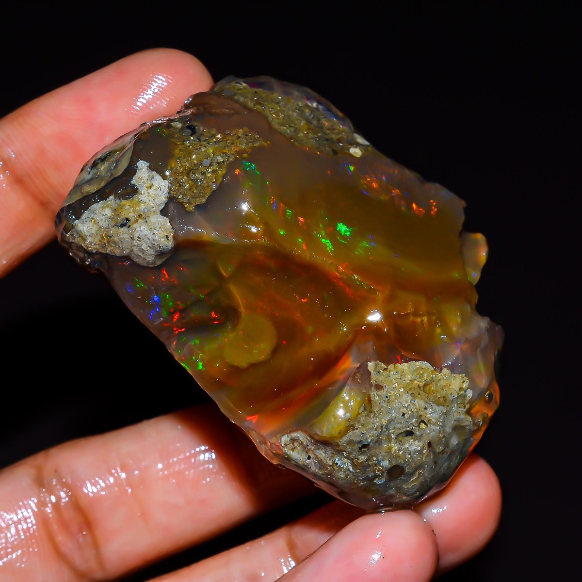 Natural Ethiopian Opal Rough 2 - Jewelry Making Raw Materials 评论和价格