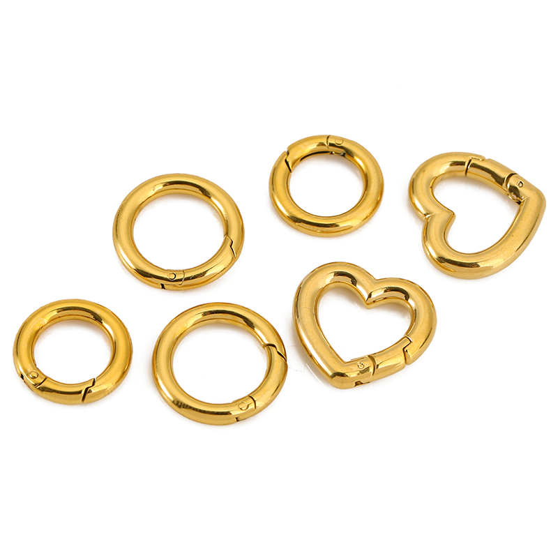 2pcs Stainless Steel Clasps He - Jewelry Making Designs 评论和价格