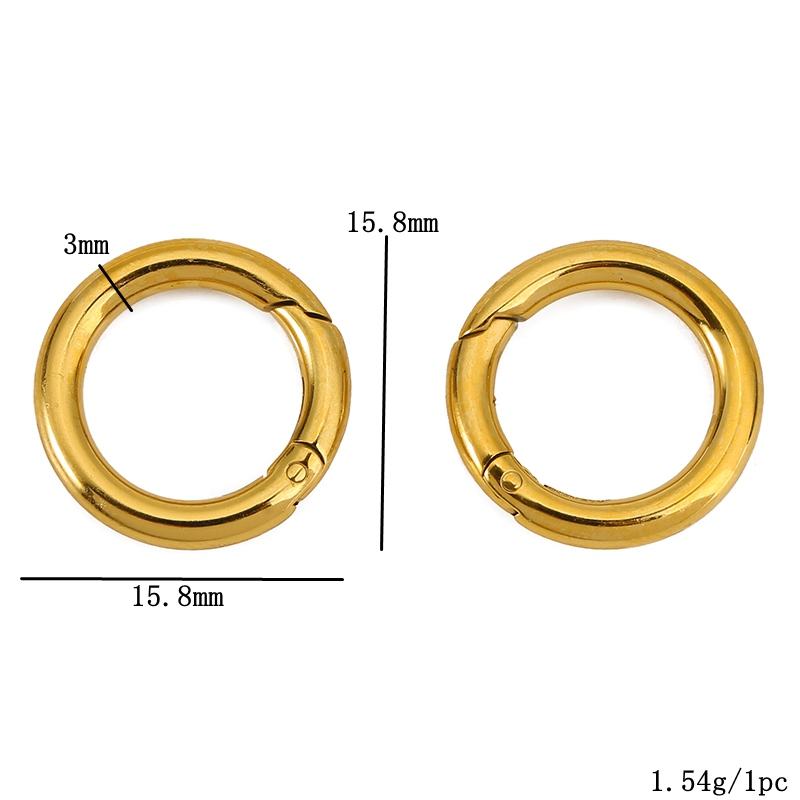 2pcs Stainless Steel Clasps He - Jewelry Making Designs 评论和价格