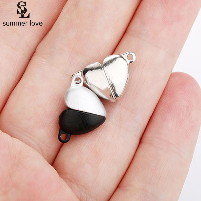 10 Sets/Lot Heart Shaped Stron - Jewelry Making For Couples 评论和价格