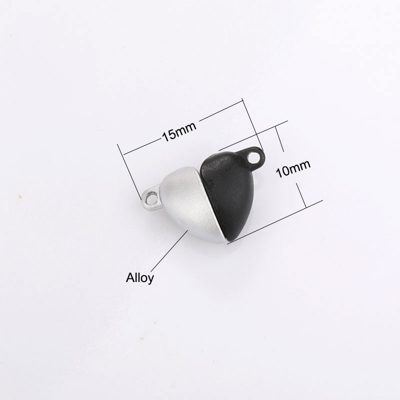 10 Sets/Lot Heart Shaped Stron - Jewelry Making For Couples 评论和价格