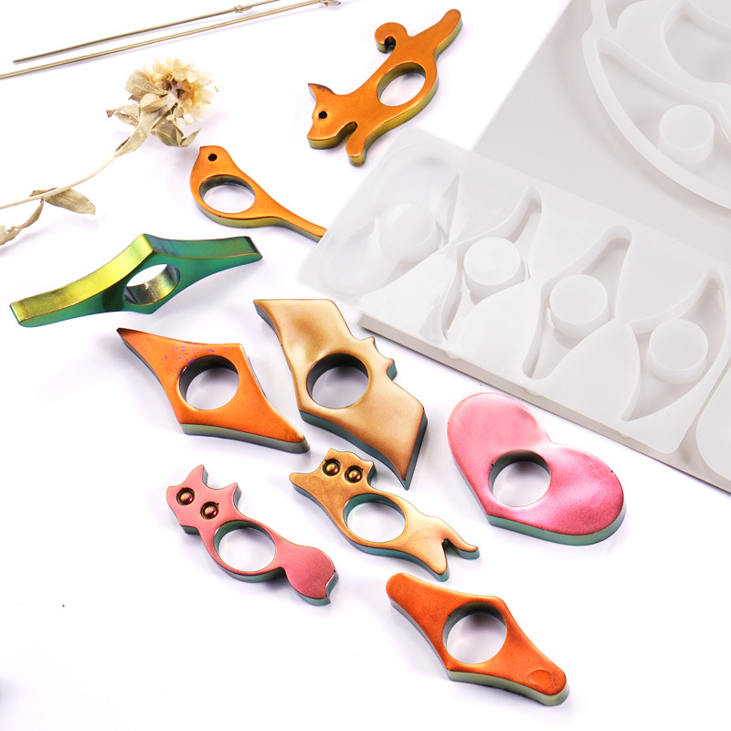 DIY Crystal Mirror Silicone Mo - Jewelry Making Guide Book 评论和价格