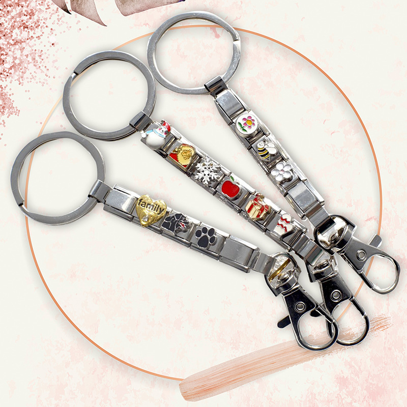 Stainless Steel Italian Charm  - Jewelry Making For Couples 评论和价格