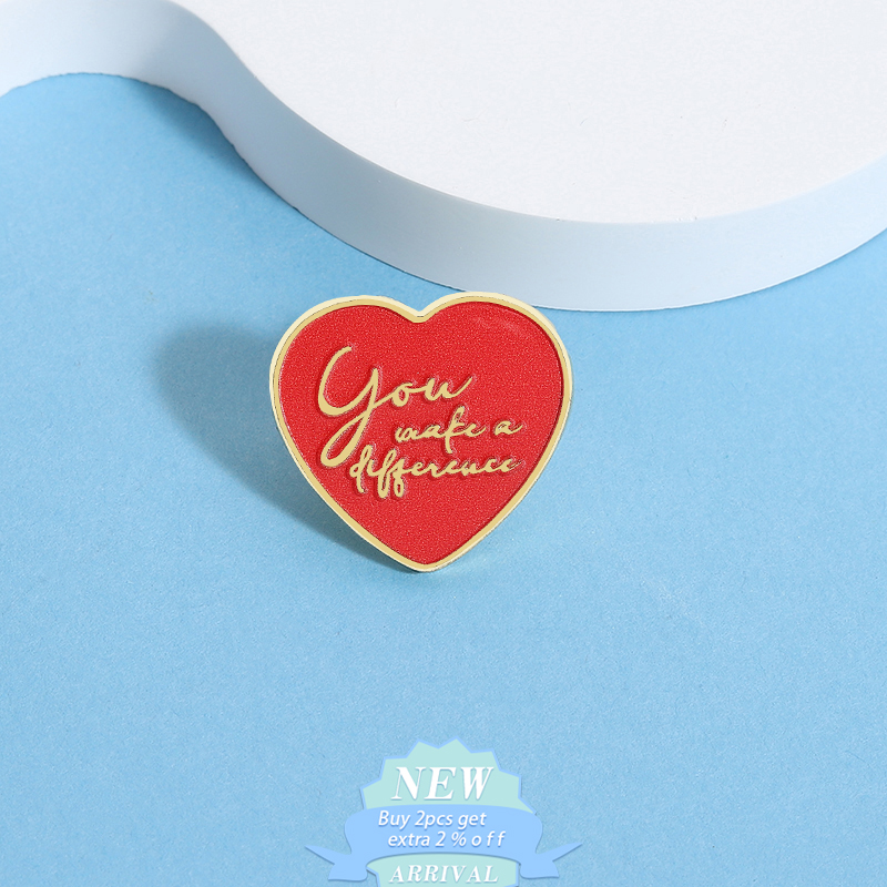 You Make A Difference Enamel P - Jewelry Making Quotes 评论和价格