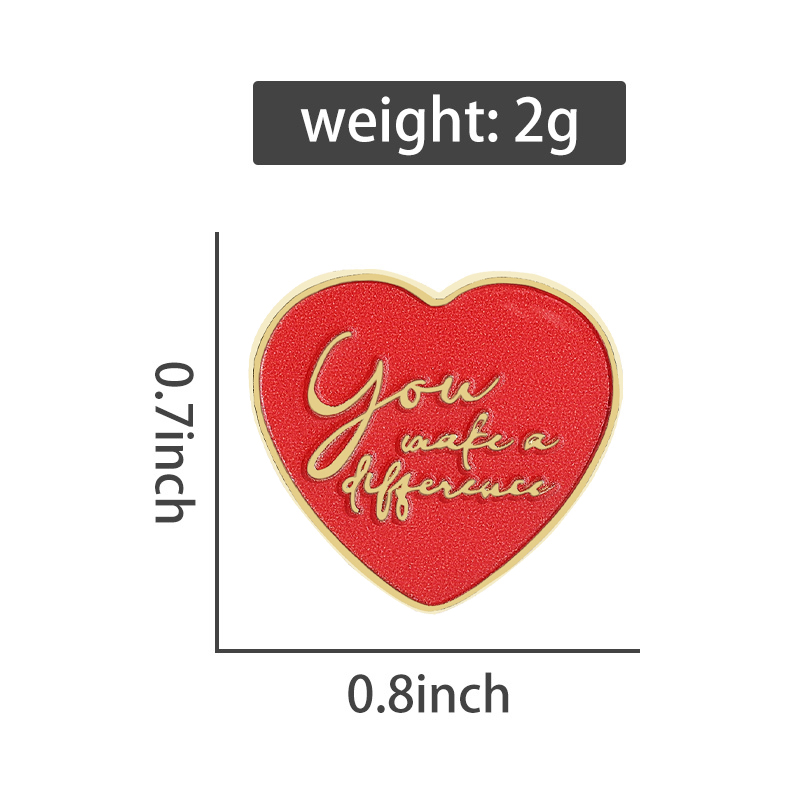You Make A Difference Enamel P - Jewelry Making Quotes 评论和价格