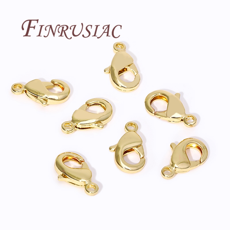 18K Gold Plated Lobster Clasps - Jewelry Making Designs 评论和价格