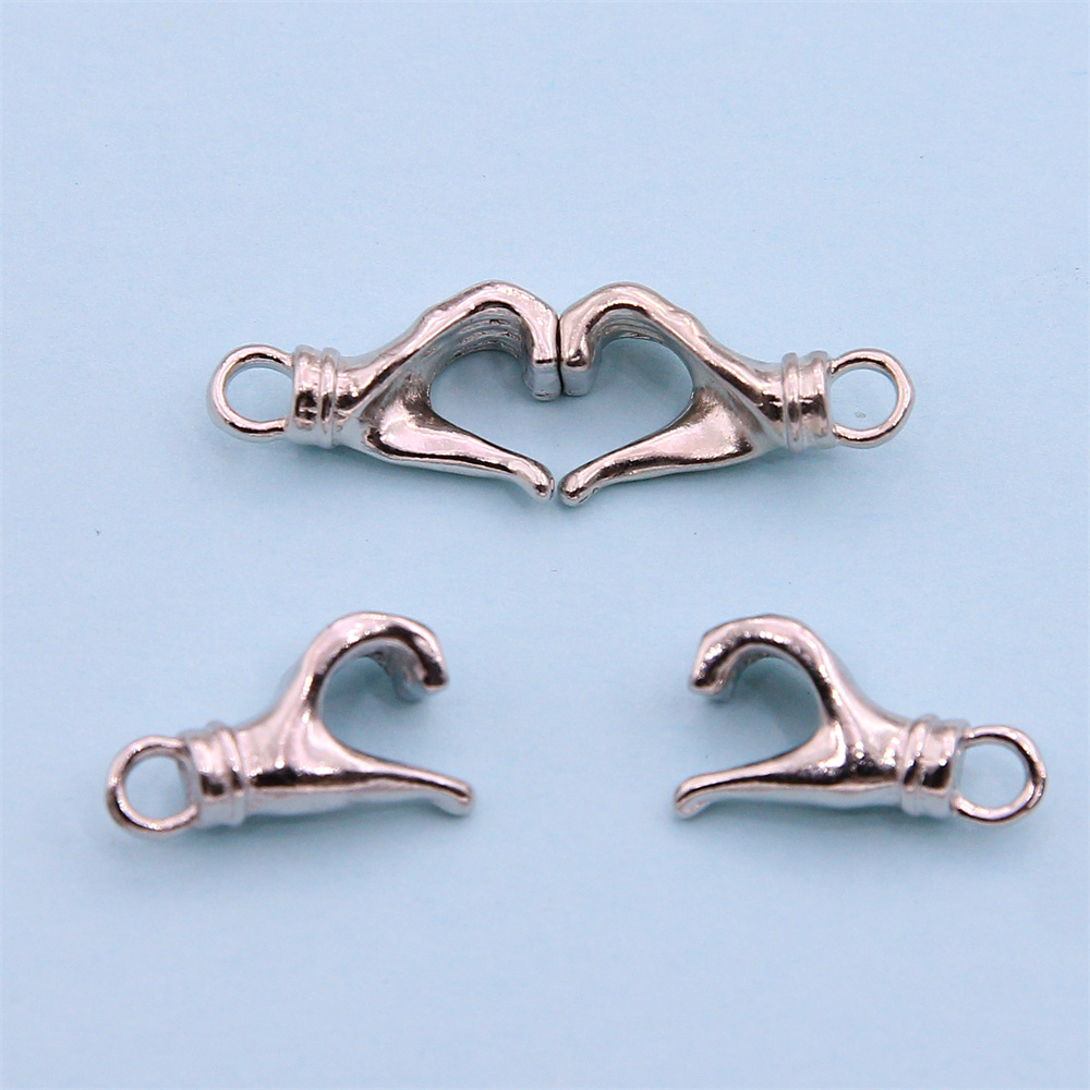 5Sets NEW Love Heart Magnet Co - Jewelry Making For Couples 评论和价格