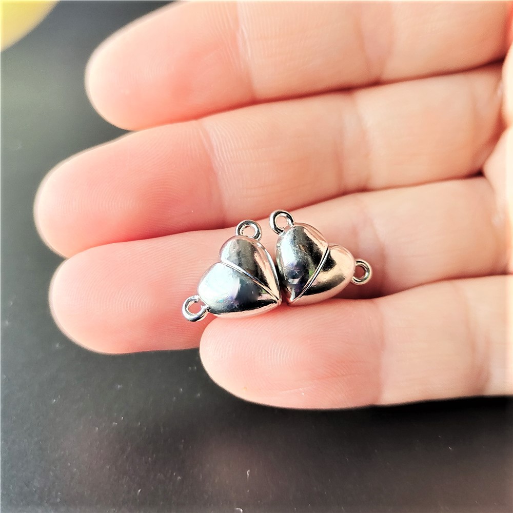 5Pairs Love Heart Magnetic Con - Jewelry Making For Couples 评论和价格