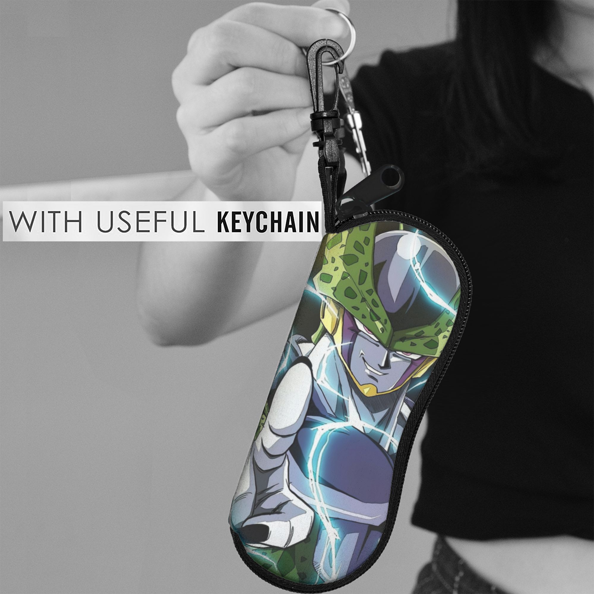 DBZ Cell Glasses Case Men Wome - Jewelry Making Glasses 评论和价格