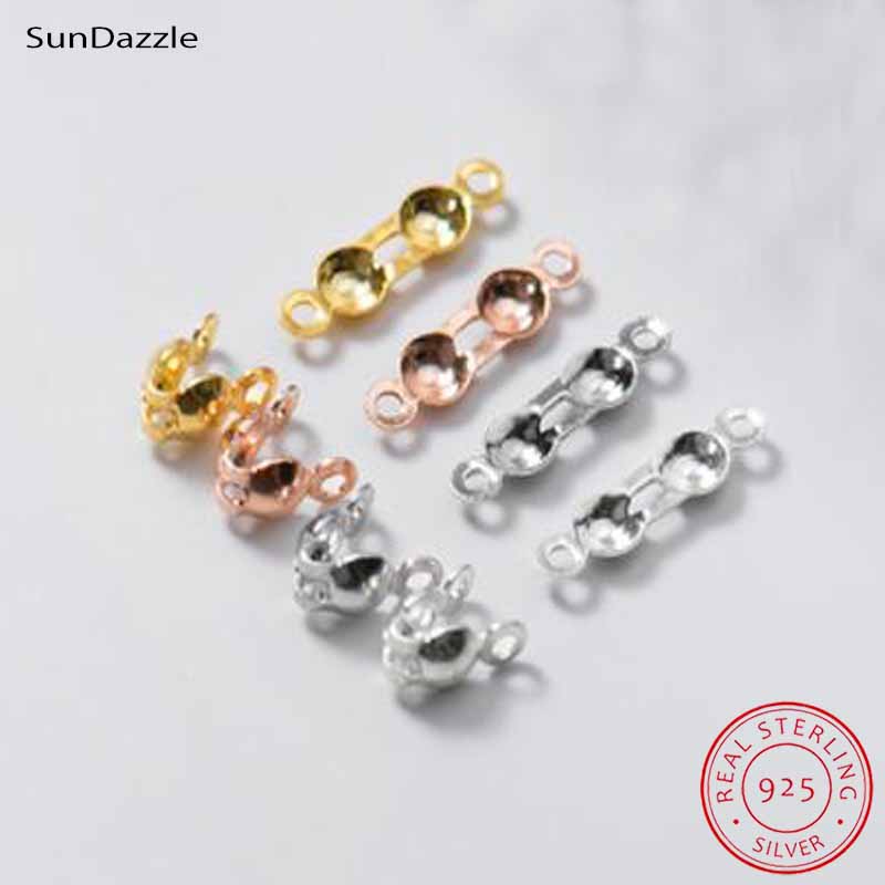 4pcs Genuine Real Pure Solid 9 - Jewelry Making With Beads 评论和价格