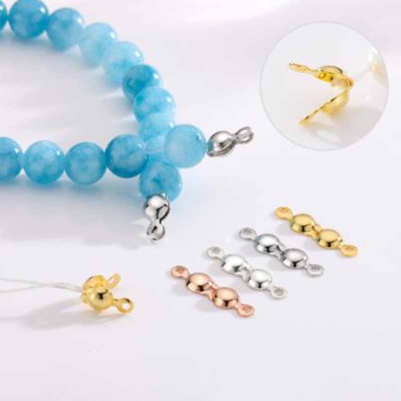 4pcs Genuine Real Pure Solid 9 - Jewelry Making With Beads 评论和价格