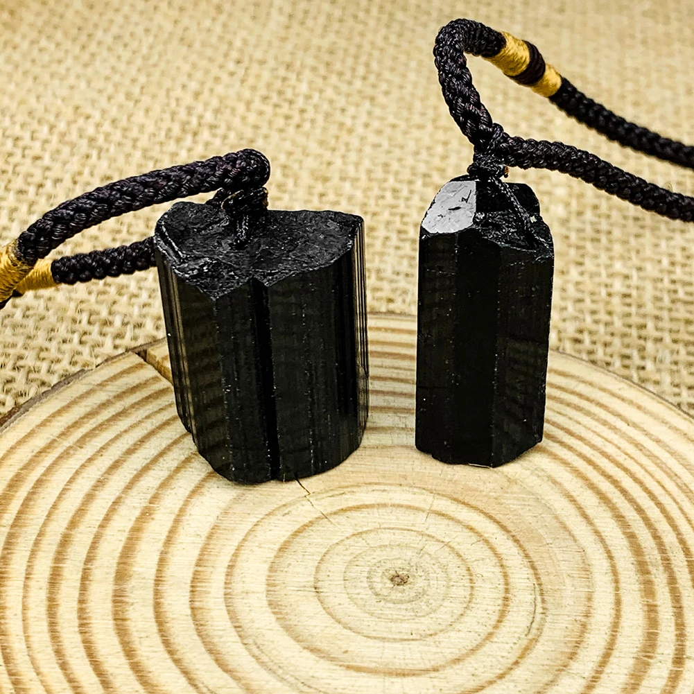Natural Glass Crystal Tourmali - Jewelry Making Raw Materials 评论和价格