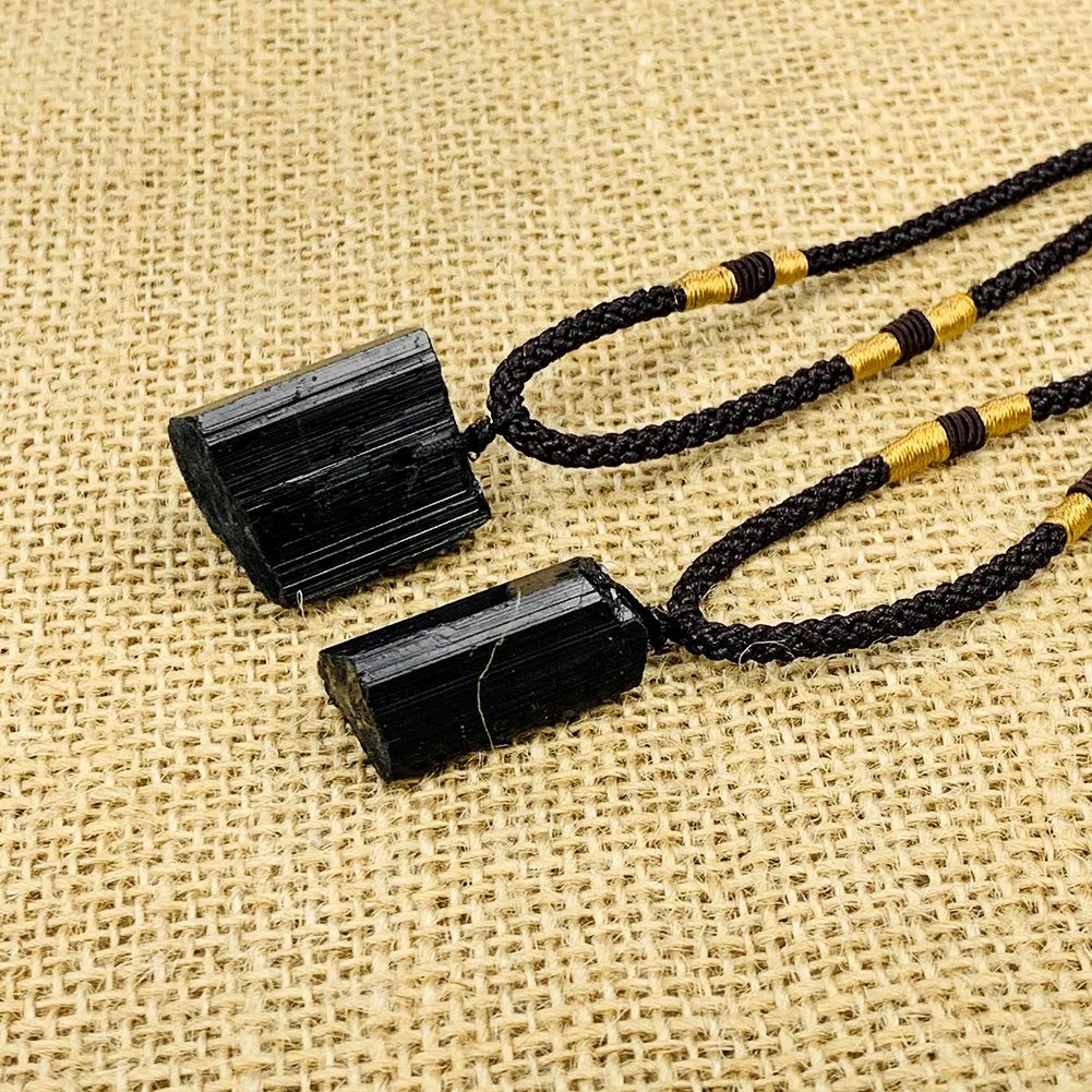 Natural Glass Crystal Tourmali - Jewelry Making Raw Materials 评论和价格