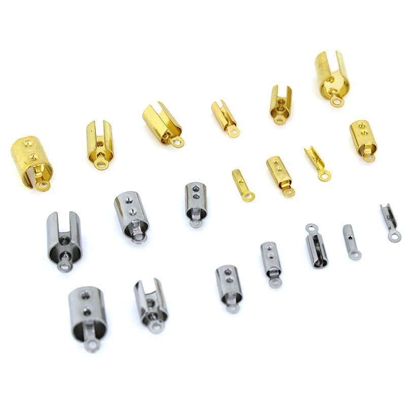 30-50pcs Stainless Steel Crimp - Jewelry Making Designs 评论和价格
