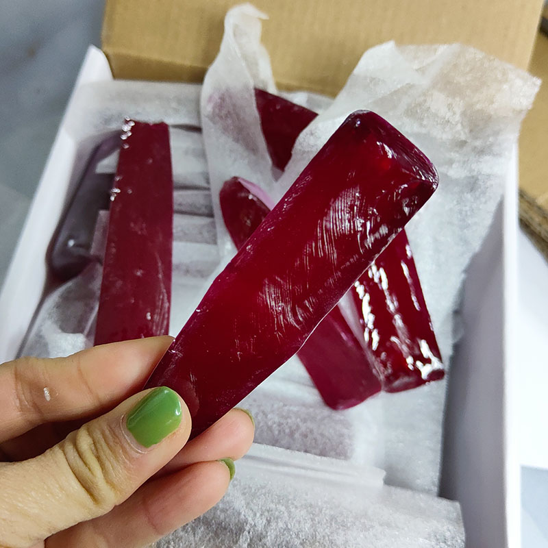 200g Per Lot 5# Red Synthetic  - Jewelry Making Raw Materials 评论和价格