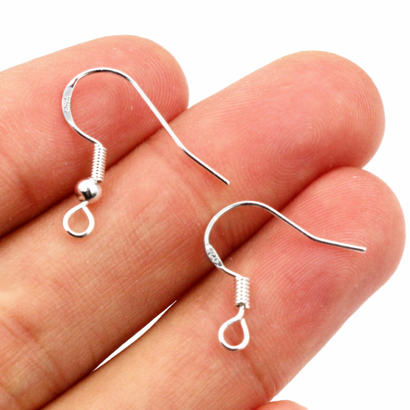 50pcs 16mm 925 Sterling Silver - Jewelry Making Supplies Wholesale 评论和价格