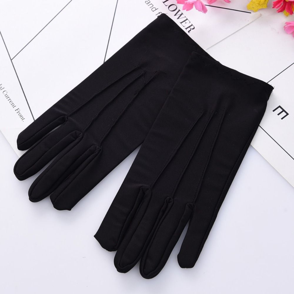 Soft White Cotton Gloves Thin  - Jewelry Making Gloves 评论和价格