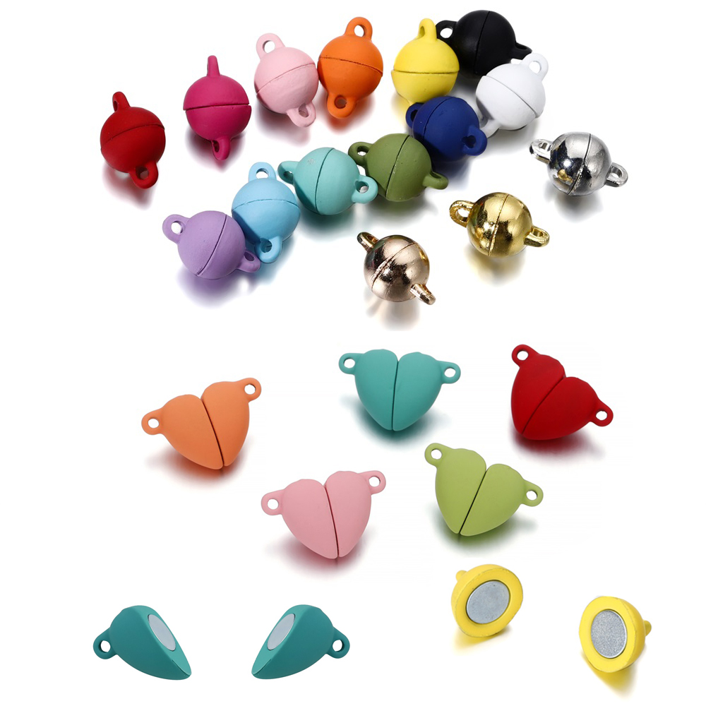 5pairs Love Heart Magnet Conne - Jewelry Making For Couples 评论和价格