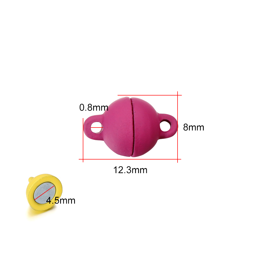 5pairs Love Heart Magnet Conne - Jewelry Making For Couples 评论和价格