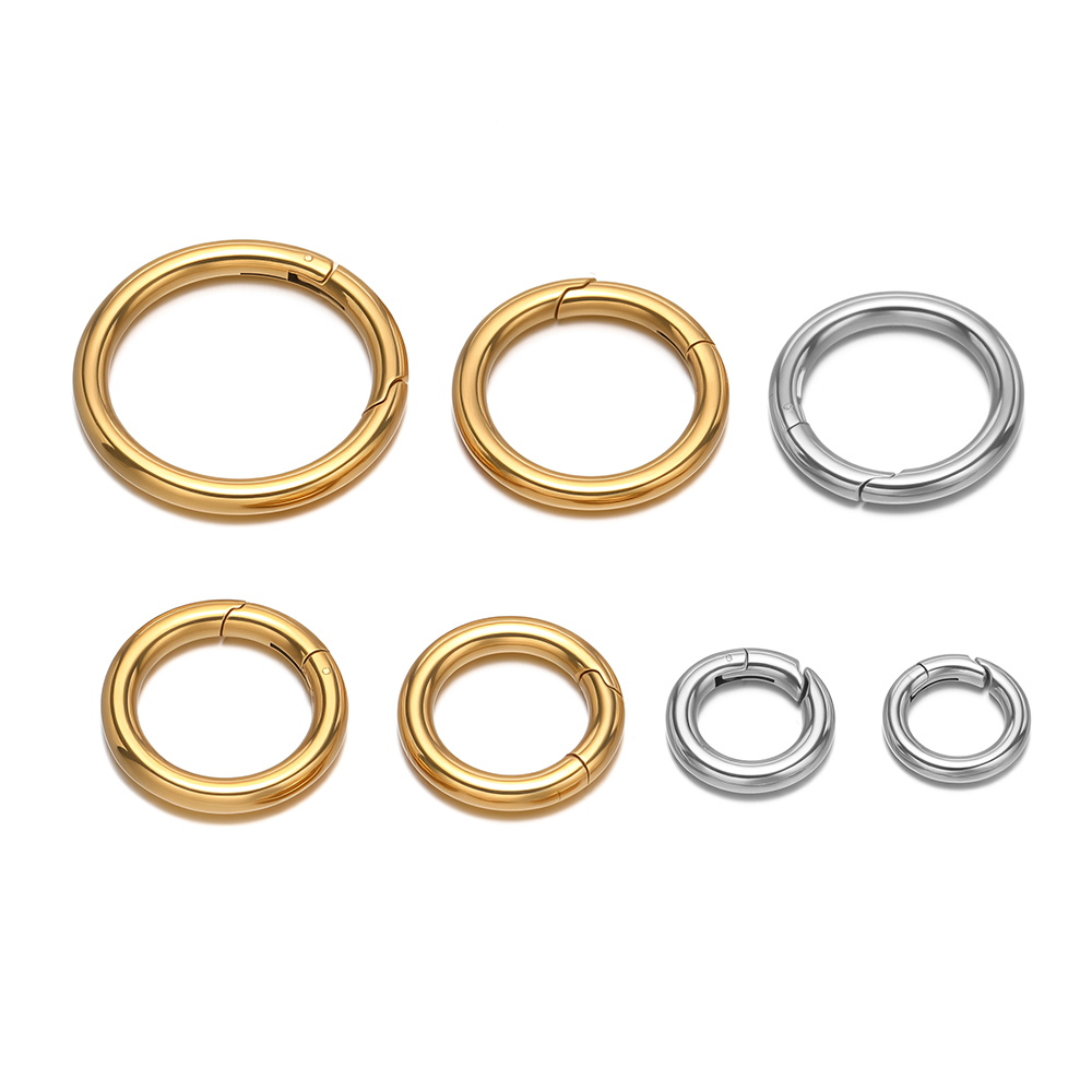 2Pcs/Lot Round Spring Clasps S - Jewelry Making Accessories 评论和价格