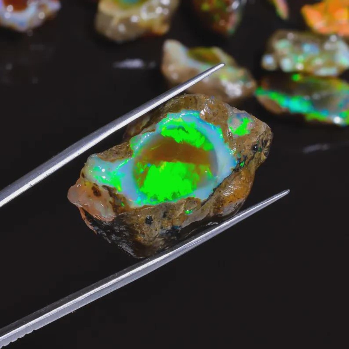 25-80CT Genuine Ethiopian Welo - Jewelry Making Raw Materials 评论和价格