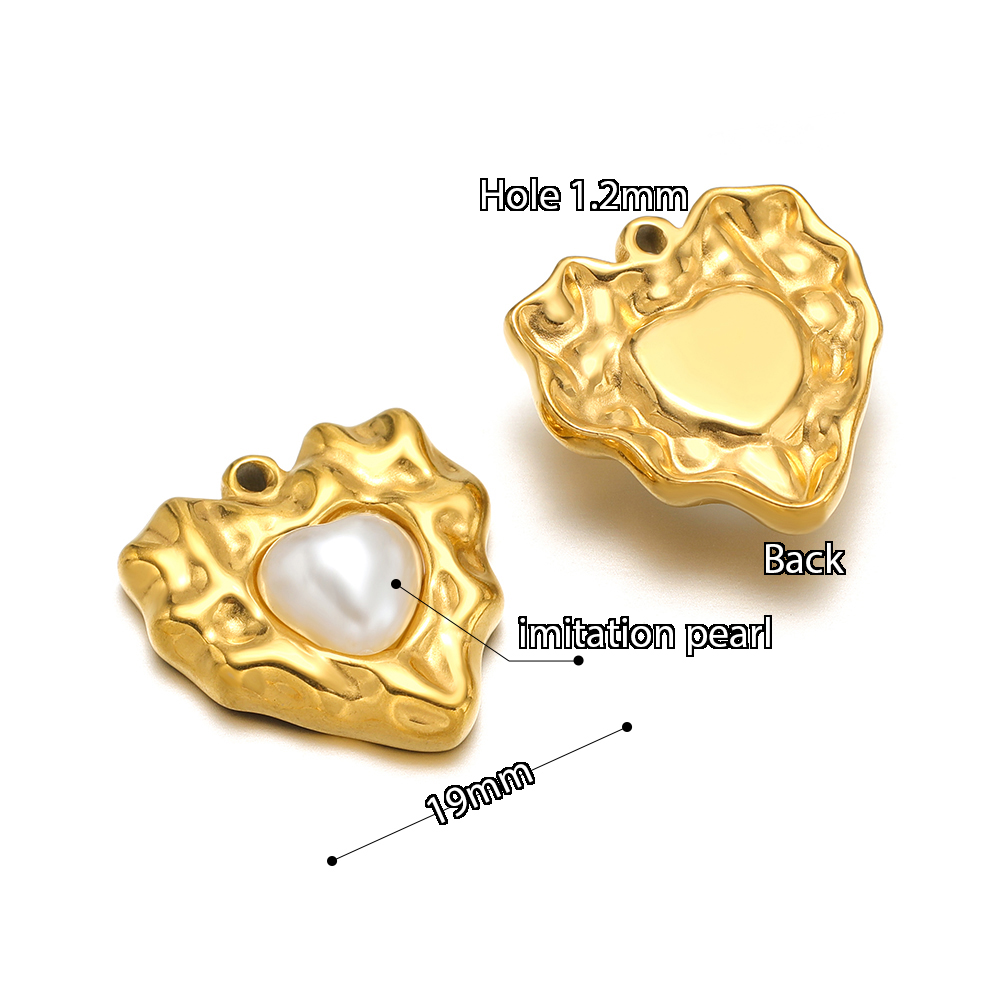 5pcs Stainless Steel Imitation - Jewelry Making Supplies Wholesale 评论和价格