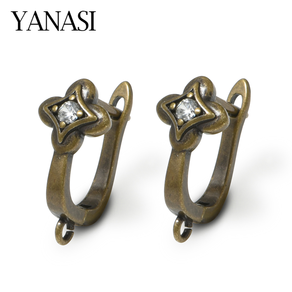 NEW 1 Pair Antique Bronze Bras - Jewelry Making Supplies Wholesale 评论和价格