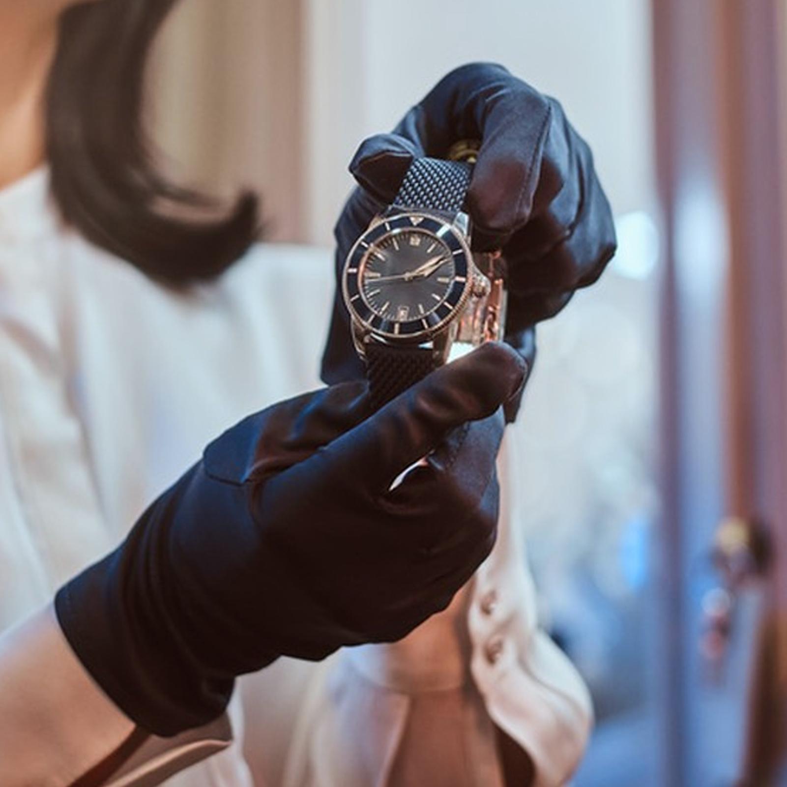 Jewelry gloves black Soft Fash - Jewelry Making Gloves 评论和价格