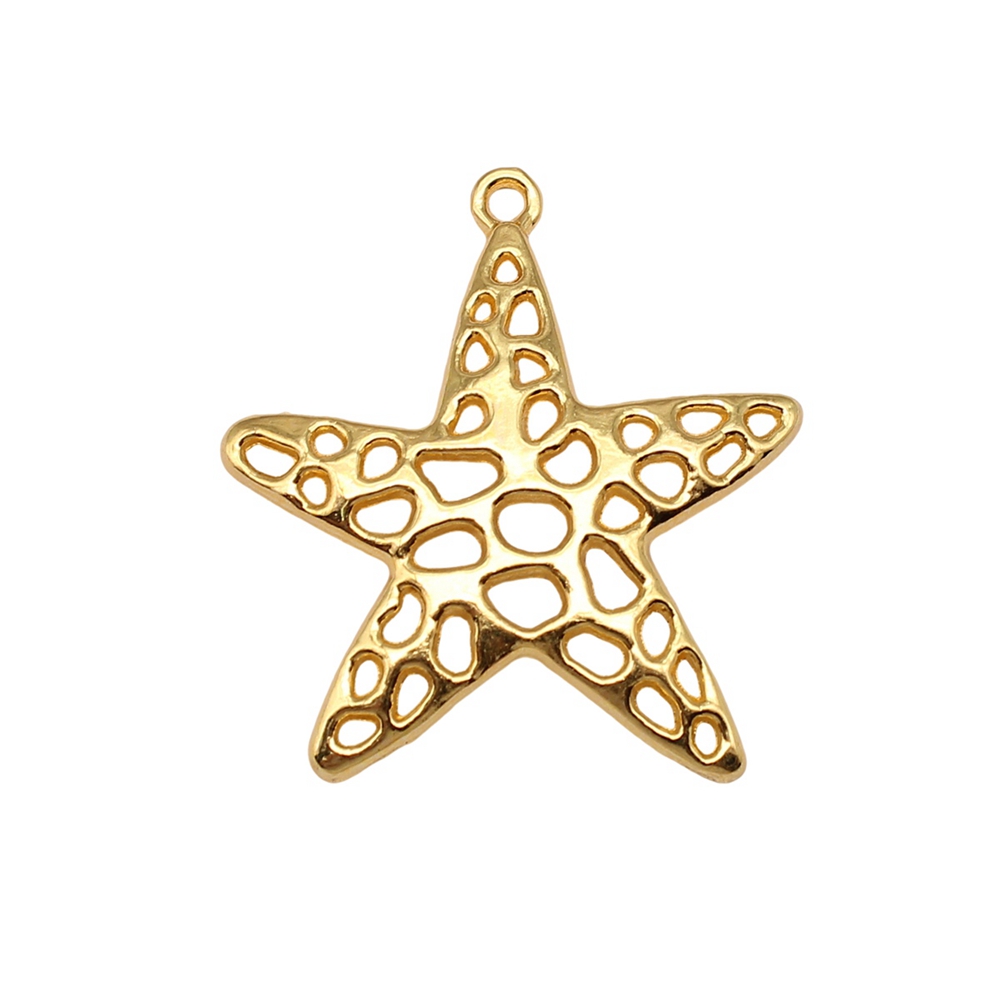 4pcs/lot Starfish Charms For J - Jewelry Making For Couples 评论和价格