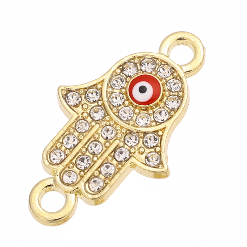 24*14MM 15Pcs Turkish Lucky Bl - Jewelry Making For Couples 评论和价格