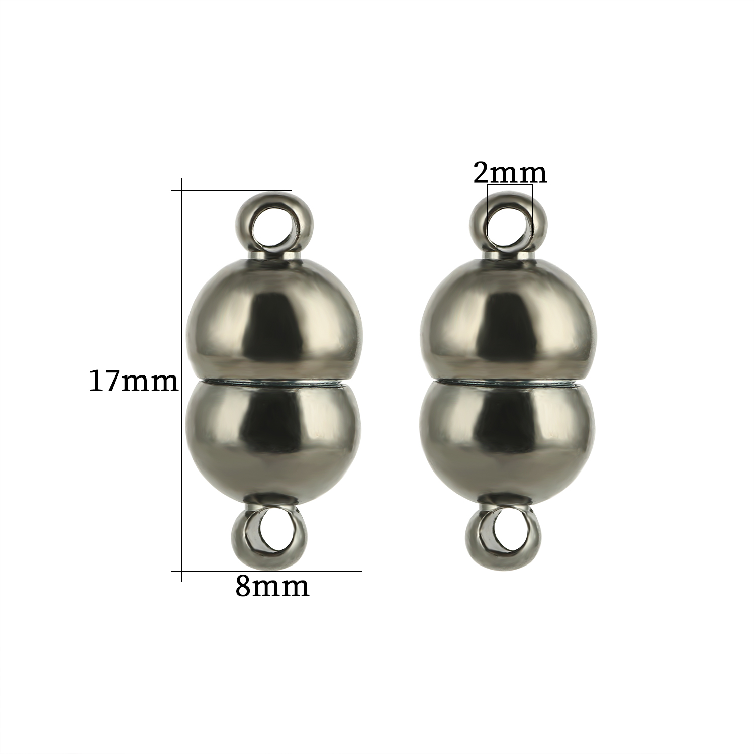 5Set Apple Gourd Shaped Strong - Jewelry Making For Couples 评论和价格