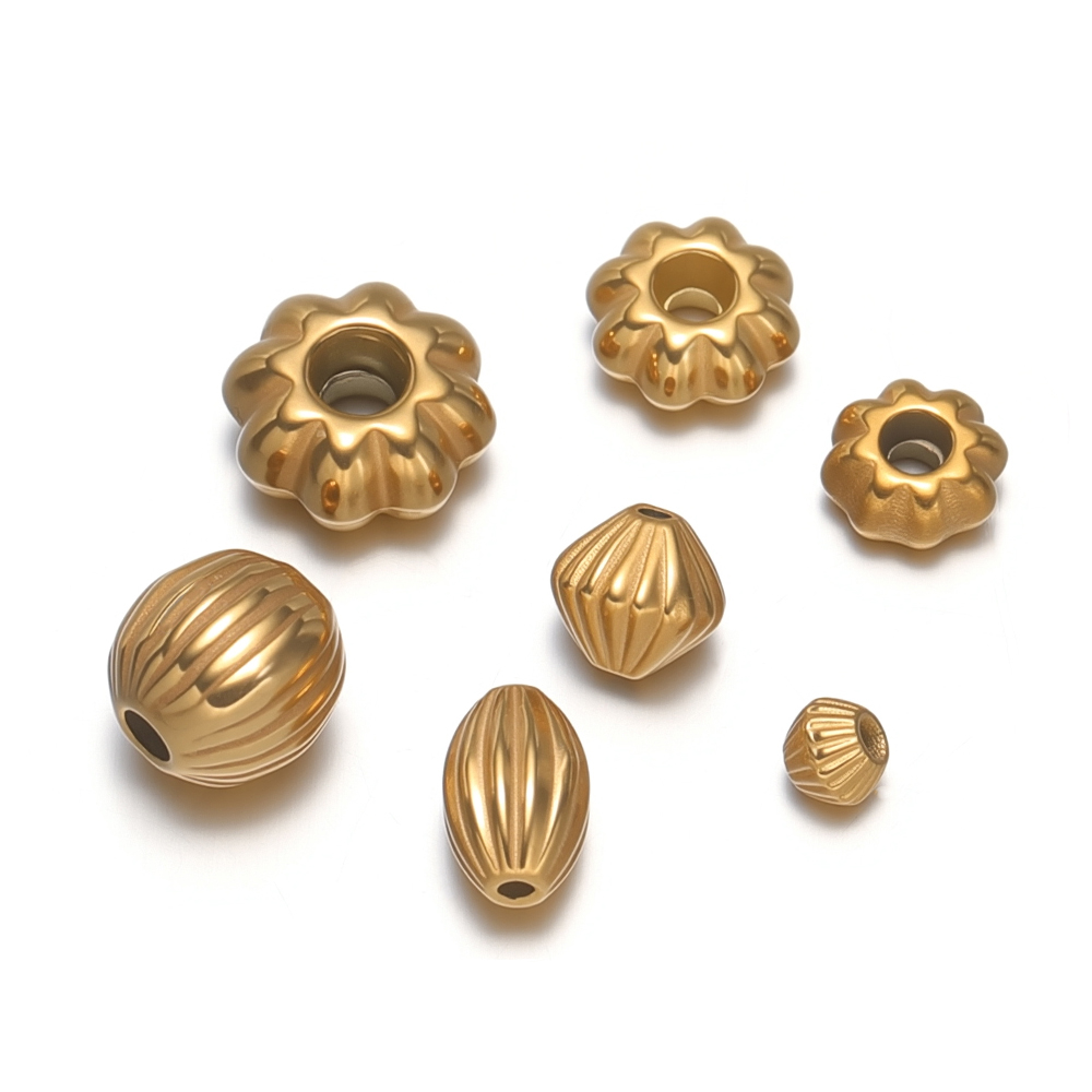 20Pcs Stainless Steel Flower B - Jewelry Making Supplies Wholesale 评论和价格