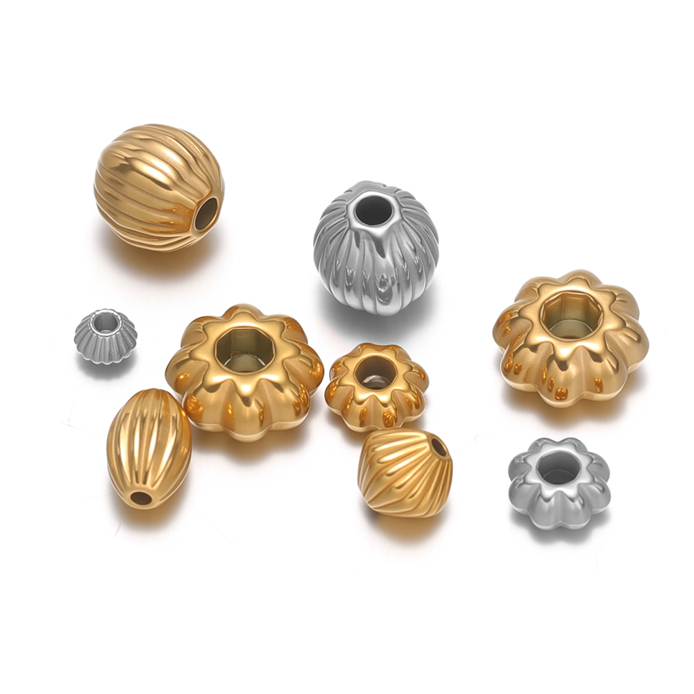 20Pcs Stainless Steel Flower B - Jewelry Making Supplies Wholesale 评论和价格
