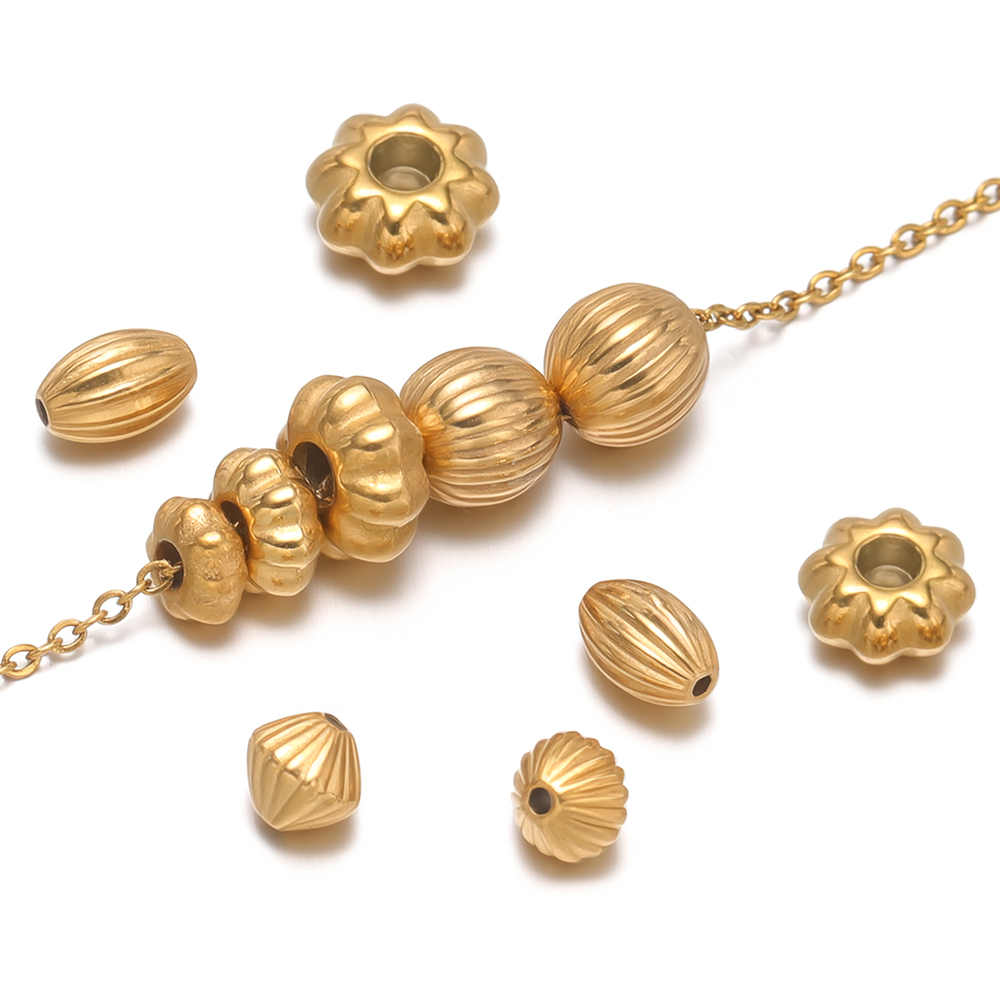 20Pcs Stainless Steel Flower B - Jewelry Making Supplies Wholesale 评论和价格