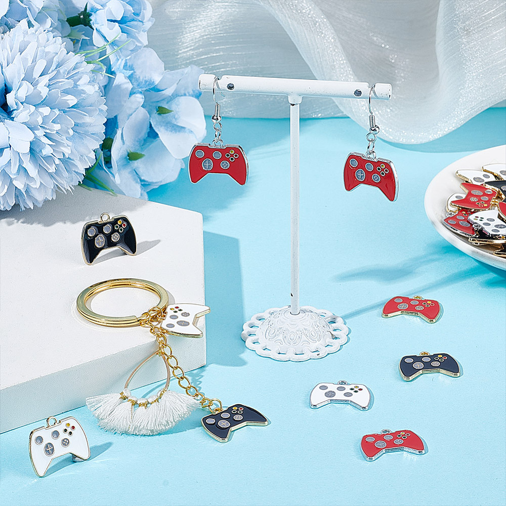 60Pcs Video Game Controller Ch - Jewelry Making Videos 评论和价格