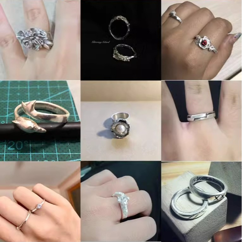 999 Pure Silver Clay Jewelry M - Jewelry Making For Couples 评论和价格