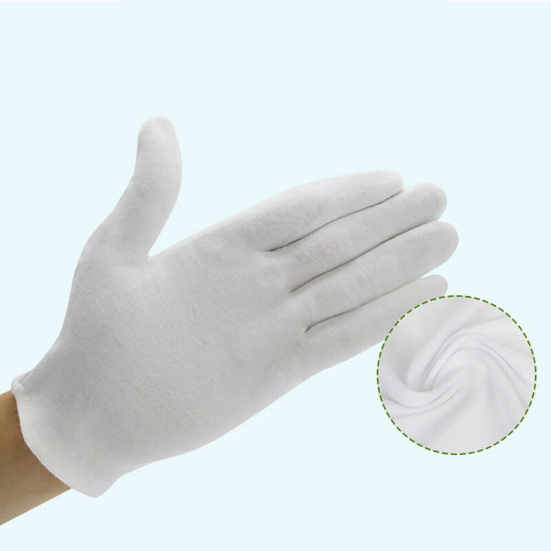 24PCS White Gloves 12 Pairs So - Jewelry Making Gloves 评论和价格