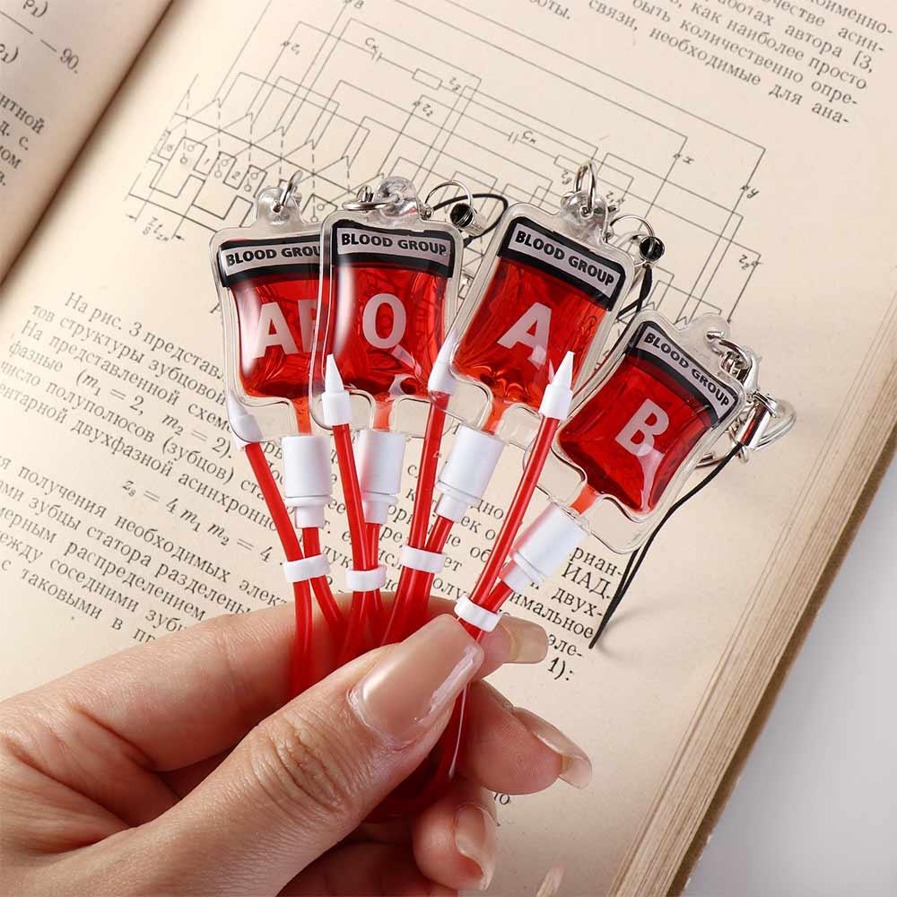 Type A B O AB Plasma Blood Bag - Jewelry Making For Couples 评论和价格