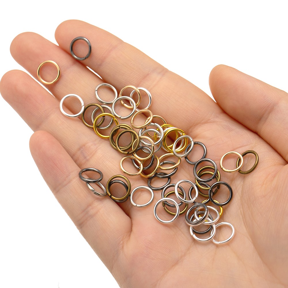 200/400Pcs Metal Gold Color Op - Jewelry Making Supplies Wholesale 评论和价格