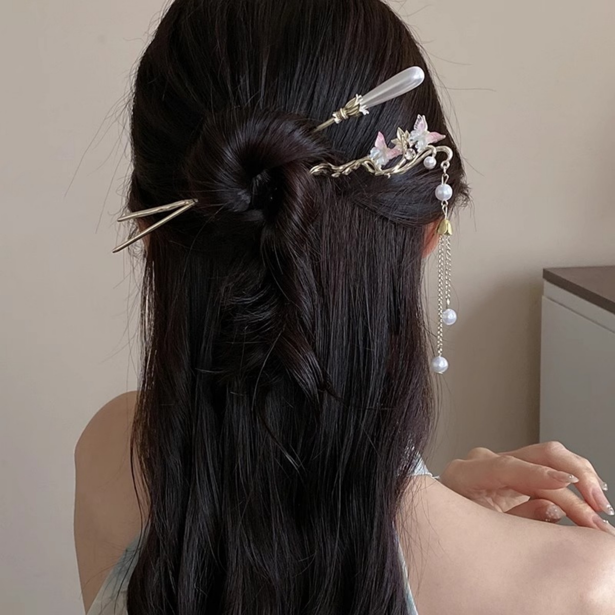 2025 New Flower Hairpin For Wo - Jewelry Making With Beads 评论和价格