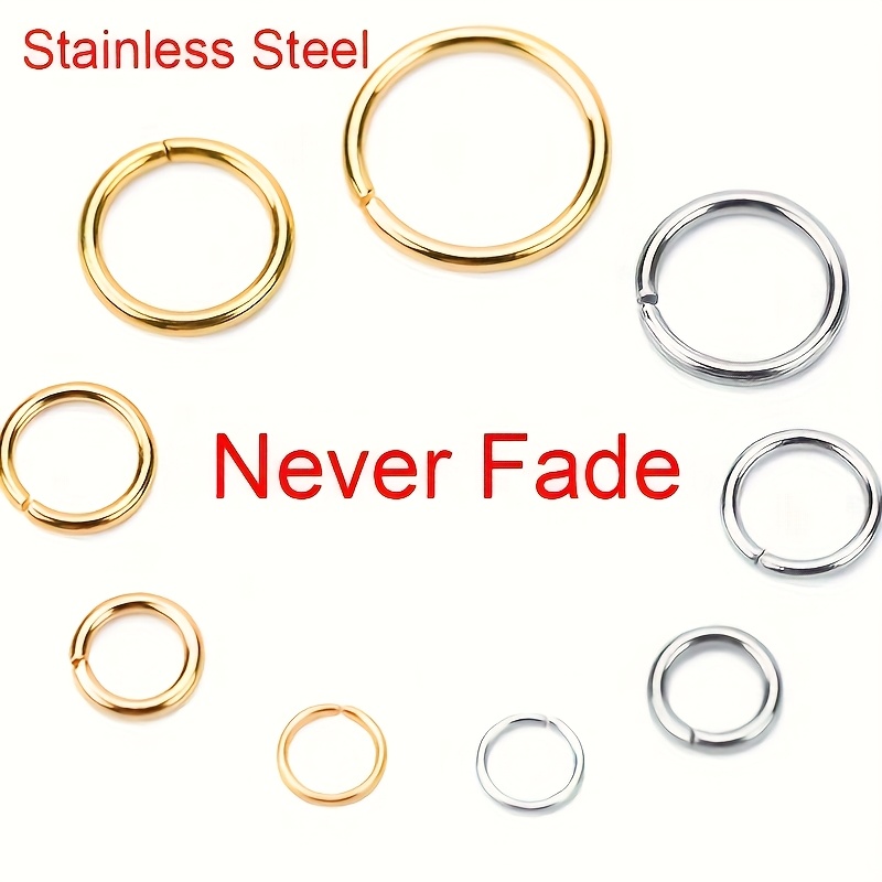 100 Jewelry Connecting Rings 3 - Jewelry Making Supplies Wholesale 评论和价格
