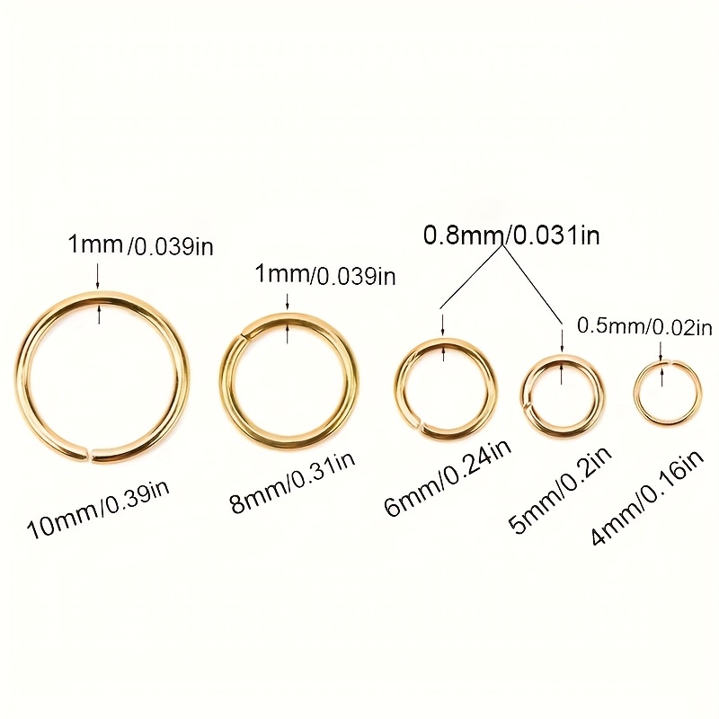100 Jewelry Connecting Rings 3 - Jewelry Making Supplies Wholesale 评论和价格